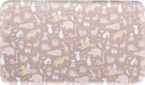 Muurla Mumin Haustiere Napfunterlage 28,5x50 cm Sperrholz beige, mehrfarbig
