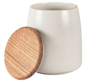 Bitz Steingut Dose Höhe 16,5 cm