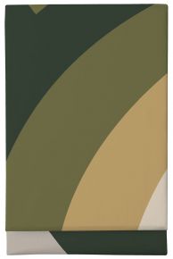 Finlayson Letti (Zopf) Tischdecke (Öko-Tex) 145x250 cm beige, grün, gelb, weiß