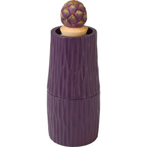 Wildlife Garden Salzmühle / Pfeffermühle lila Artischocke Höhe 19 cm