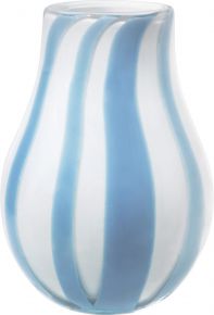Broste Copenhagen Vase gestreift Höhe 22,5 cm Ø 15,5 cm Ada
