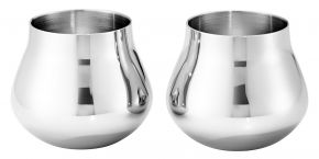 Georg Jensen Sky Schnapsglas 8 cl 2 Stk. Edelstahl