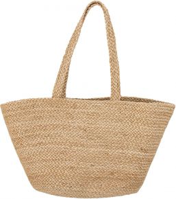 Bloomingville Tragetasche / Einkaufstasche Jute Höhe 57 cm Breite 18 cm Länge 54 cm natur Sysse