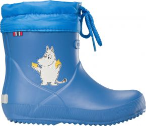 Viking Footwear Unisex Baby Gummistiefel Mumins Mumintroll blau Alv Indie