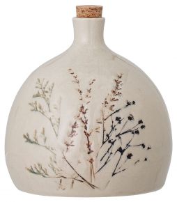Bloomingville Bea Flasche mit Verschluss 0,8 l creme, mehrfarbig