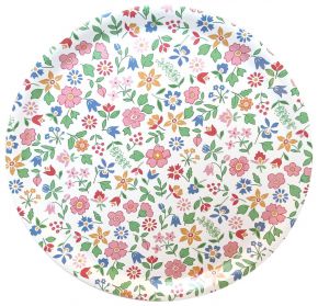 Klippan Lisbet Tablett Ø 38 cm rosa, grün, gelb, rot, blau, weiß