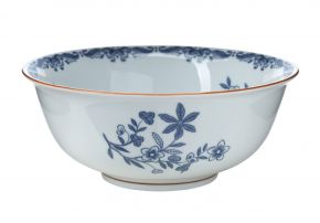 Rörstrand Ostindia Schüssel 1,5 l grau, graublau, braun