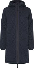 REDGREEN Damen Steppmantel mit verstellbarer Kapuze Solvej navy