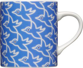 Bo Bendixen Tasse / Becher Birds 0,3 l hellblau