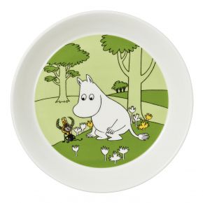 Moomin by Arabia Mumintroll Teller Ø 19 cm grasgrün