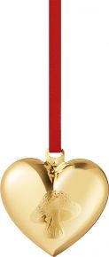 Georg Jensen Weihnachten 2023 Herz gold