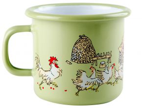 Muurla Michel in L. Michel & Ida Tasse / Becher Emaille 0,25 l