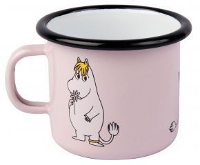 Muurla Mumins Retro Snorkmädchen Tasse / Becher Emaille 0,25 l