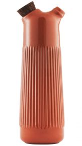 Normann Copenhagen Junto Essigkaraffe Höhe 17 cm Terrakotta