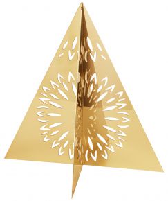 Georg Jensen Weihnachten 2020 Tischdekoration Baum gold