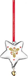 Holmegaard Weihnachten 2022 Ann-Sofi Romme Baumschmuck Stern klar, gold