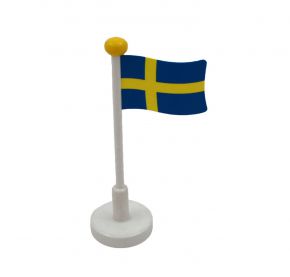 scandinavian-lifestyle Tischflagge Schweden Höhe 10,5 cm