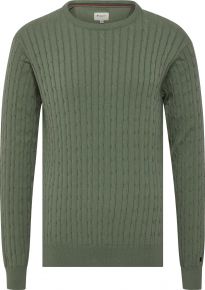 REDGREEN Herren Pullover mit Strickmuster Rundhals Jorn