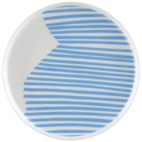 Marimekko Uimari (Schwimmer) Oiva Teller Ø 20 cm cremeweiß, hellblau