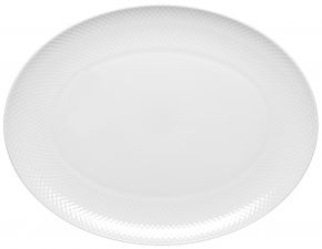 Lyngby Porcelæn Rhombe Platte 32x42 cm