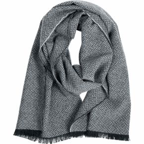 Lapuan Kankurit Unisex Merinowollschal 35x180 cm grau Huurre