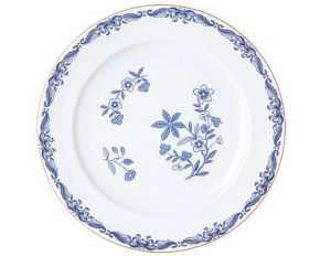 Rörstrand Ostindia Teller Ø 18 cm grau, graublau, braun