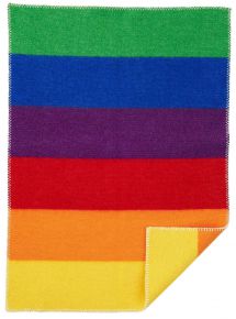 Klippan Rainbow Babywolldecke (Öko-Tex) 65x90 cm