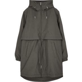 Makia Clothing Damen Regenjacke mit verstellbarer Kapuze  gefüttert Laina