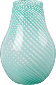 Broste Copenhagen Vase Crosstripe Höhe 22,5 cm Ø 15,5 cm Ada