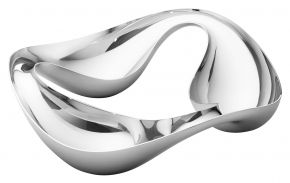 Georg Jensen Cobra Schale mit 3 Mulden Ø 27 cm Edelstahl