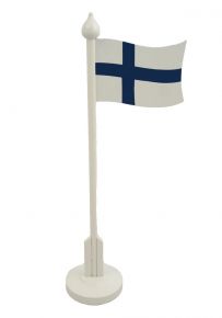 scandinavian-lifestyle Tischflagge Finnland Höhe 32 cm