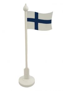scandinavian-lifestyle Tischflagge Finnland Höhe 32 cm