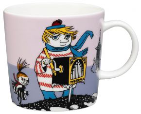 Moomin by Arabia Mumins Tooticky Tasse / Becher 0,3 l hellviolett, blaugrau, mehrfarbig