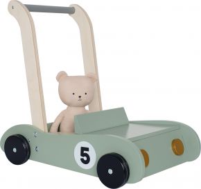 Jabadabado Lauflernwagen Teddy Holz 45x42x31 cm