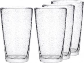 Broste Copenhagen Bubble Glas 0,4 l 4 Stk.