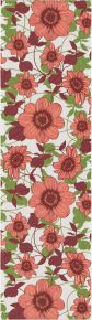 Ekelund Sommer Aftonflower Tischläufer (Öko-Tex) 35x120 cm mehrfarbig