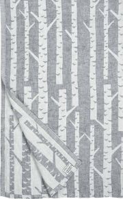 Lapuan Kankurit Koivu (Birke) Duschtuch / Saunatuch 95x150 cm (Öko-Tex) weiß, grau