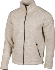 Ivanhoe of Sweden Herren Wolljacke (ungefärbte Wolle) Full Zip NLS Sap