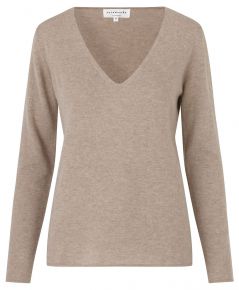 Rosemunde Copenhagen Damen Pullover Wolle / Kaschmir mit V-Ausschnitt Laica
