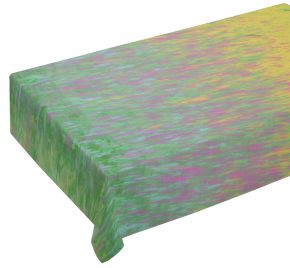 Finlayson Kukkaketo (Blumenranke) Tischdecke (Öko-Tex) 145x250 cm grün, rosa