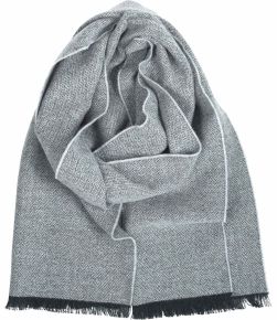 Lapuan Kankurit Unisex Merinowollschal 35x180 cm grau Hanki