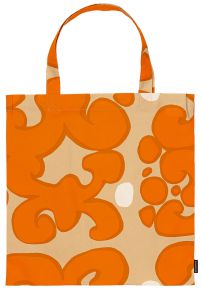 Marimekko Keidas (Oase) Tragetasche orange, baumwolle