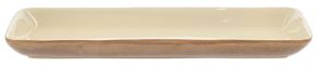 Bitz Steingut Platte 14x38 cm