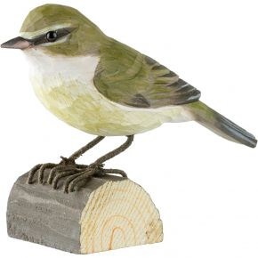 Wildlife Garden Decobird Zilpzalp handgeschnitzt