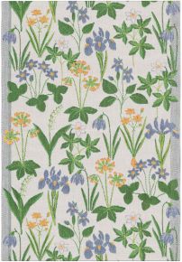 Ekelund Frühling Sonnenblau Geschirrtuch (Öko-Tex) 35x50 cm mehrfarbig