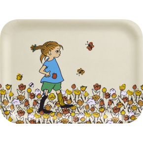 Muurla Pippi Langstrumpf Be More Happy Tablett 20x27 cm