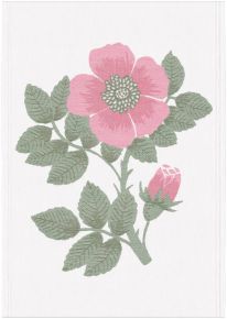 Ekelund Sommer Rosblad Geschirrtuch (Öko-Tex) rosa