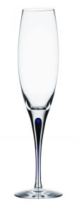 Orrefors Intermezzo blau Champagnerglas 20 cl