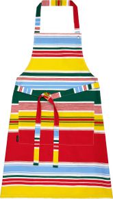 Marimekko Paraati (Parade) Schürze (Öko-Tex) weiß, mehrfarbig