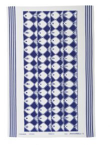 Almedahls Frisco Geschirrtuch 47x70 cm blau, weiß
